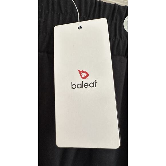 Baleaf Women's S 21" Wide Leg Pants Capris Activewear Pockets Drawstring Walking - Picture 6 of 9